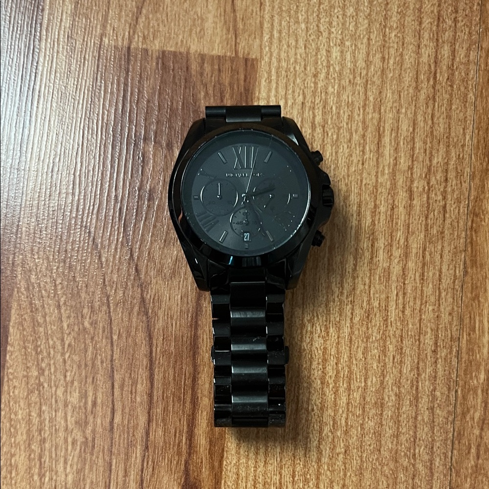 Michael Kors | Black Stainless | Steel Watch |